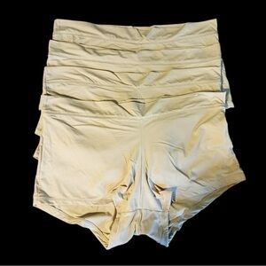 Cacique Comfort Bliss Boyshort Panties Cafe Mocha Size 10/12 Lot of 4